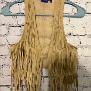 Miley Cyrus & Max Azria Beige Vest